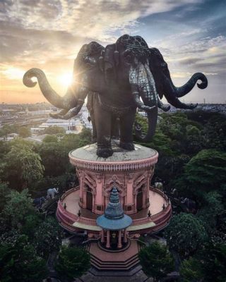  Erawan: En Mystisk Elefant som Bär en Fantastisk Tempel på Sin Rygg!